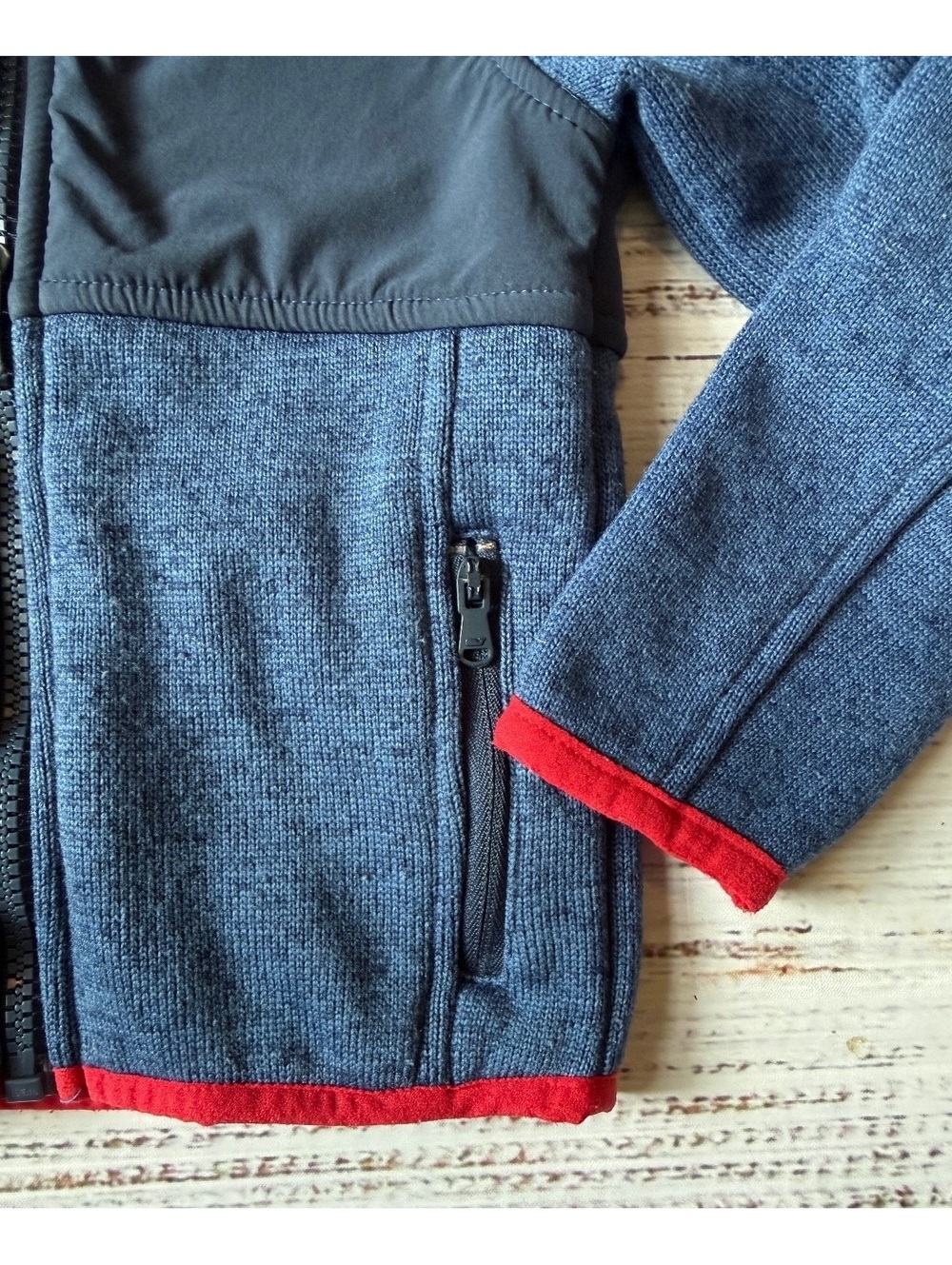 Vineyard Vines Jacket Toddler Boys 2T Navy Blue Red - Picture 3 of 4